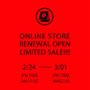 ONLINE STORE  Renewal open limited sale