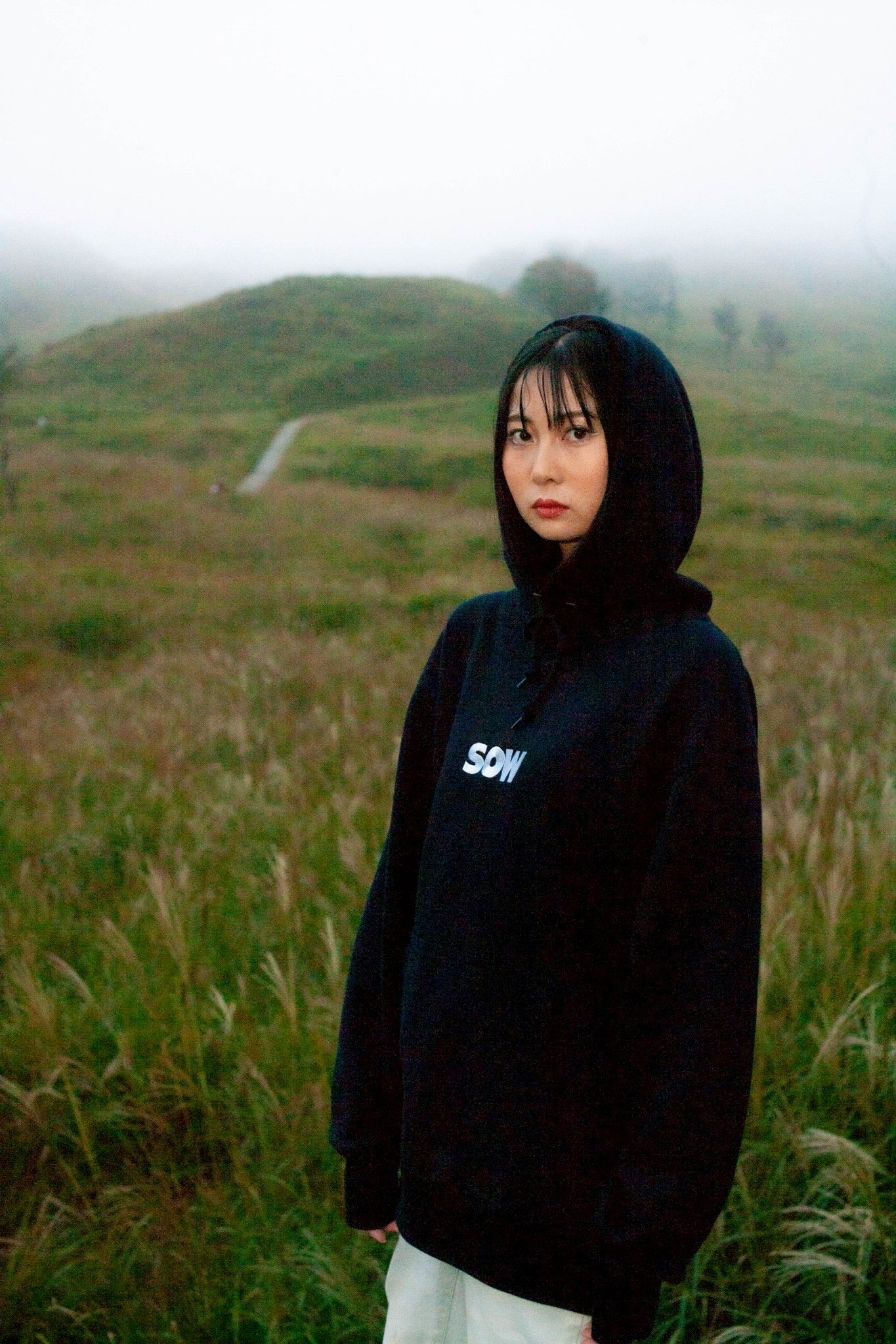 LOGO  HOODIE【NAVY】