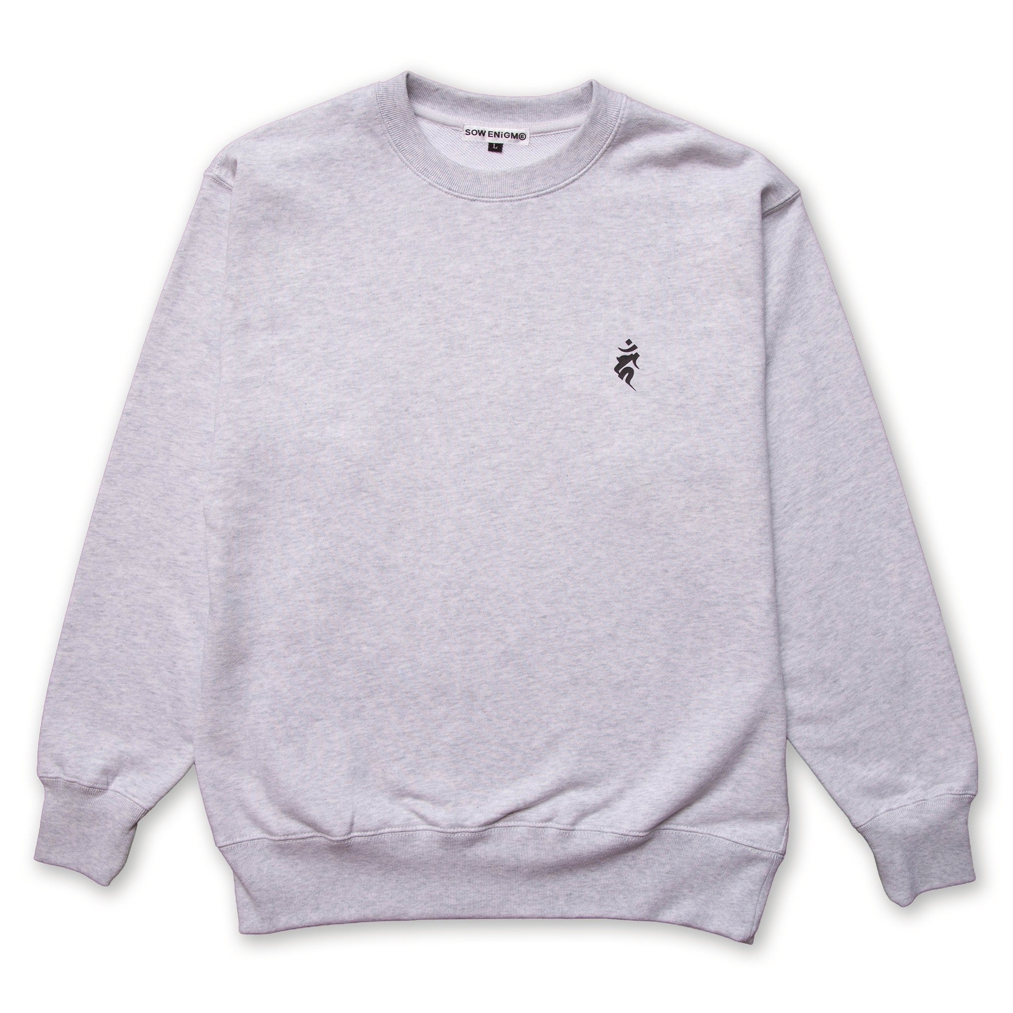 不動明王 CREWNECK 【ASH】