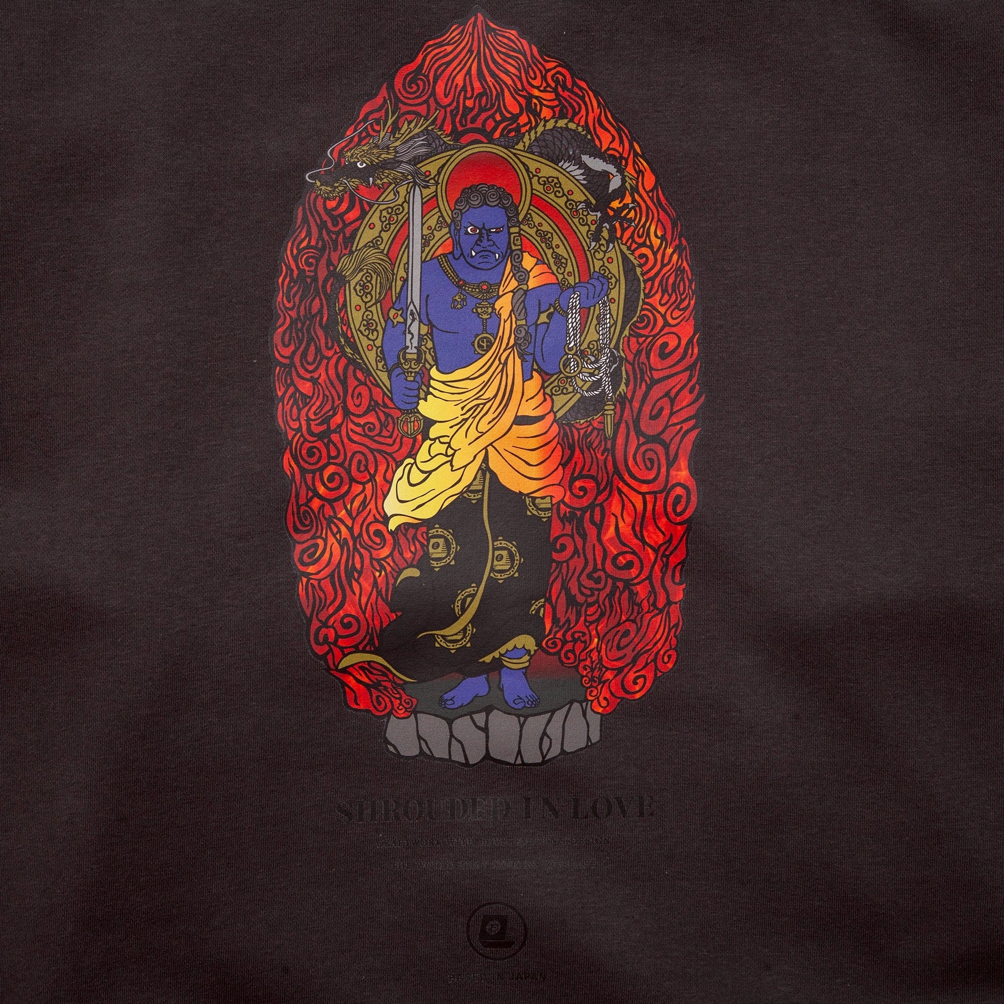 不動明王 ZIPHOODIE 【SUMI】