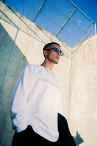 LOGO CREWNECK【WHITE】