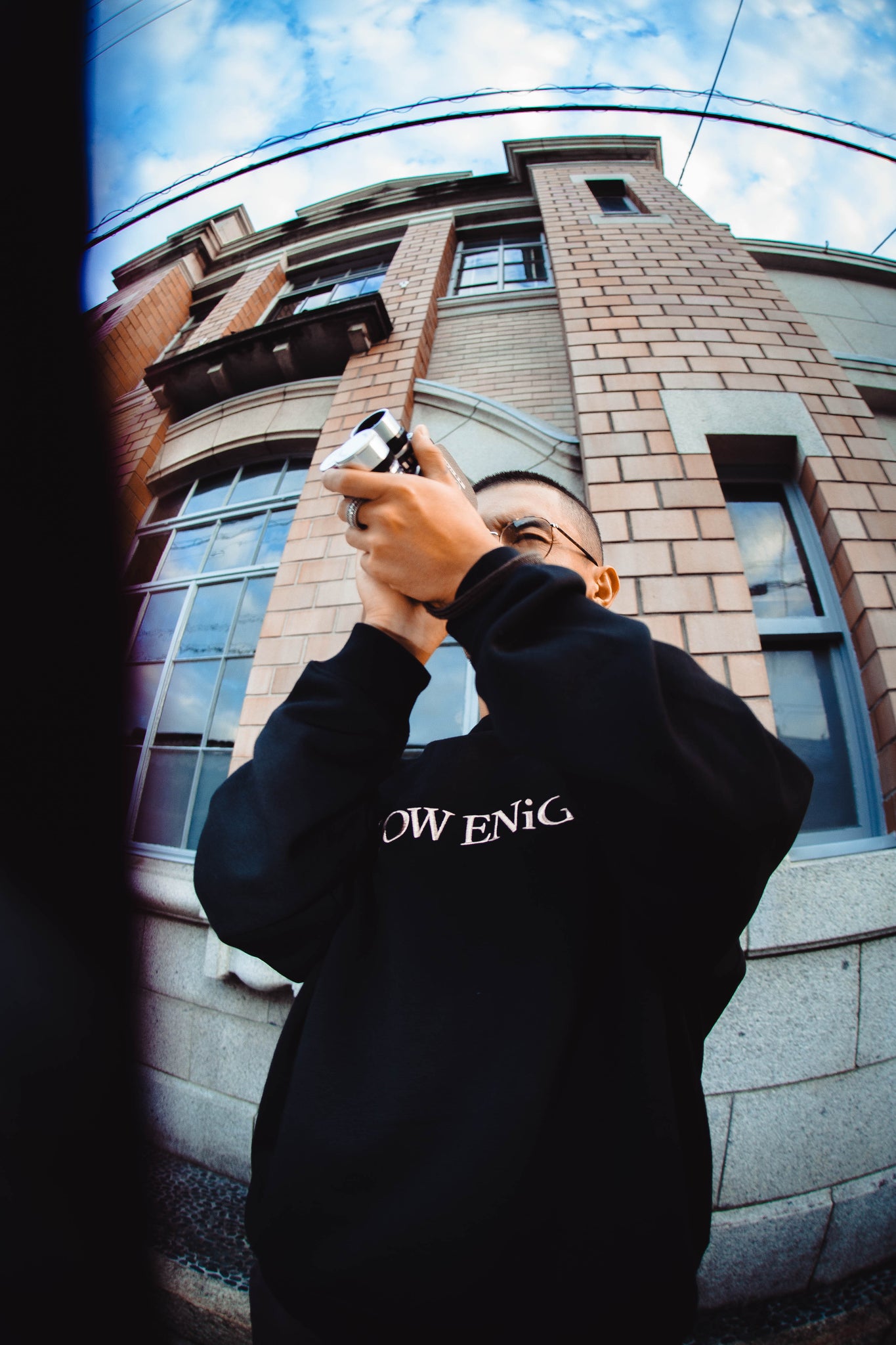 LOGO CREWNECK【BLACK】
