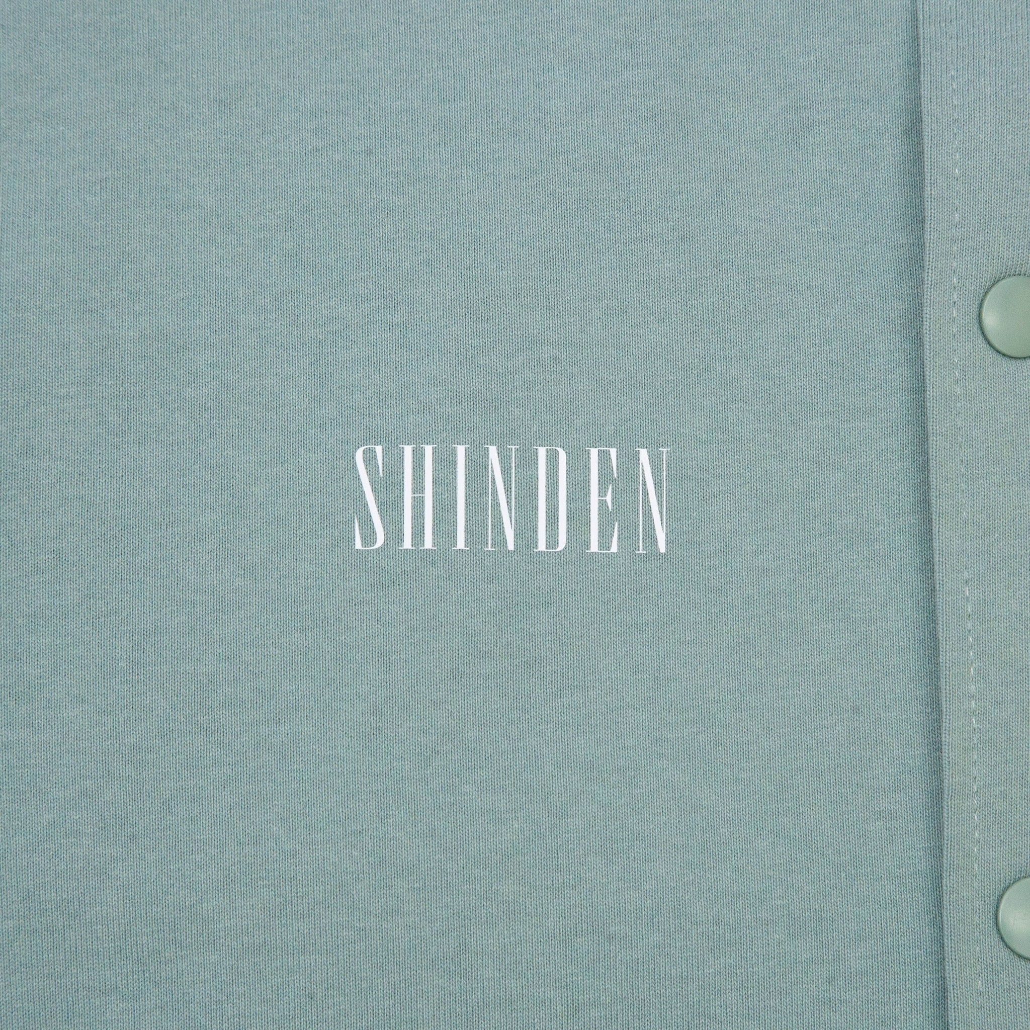 震電 COACH JACKET 【GREEN】