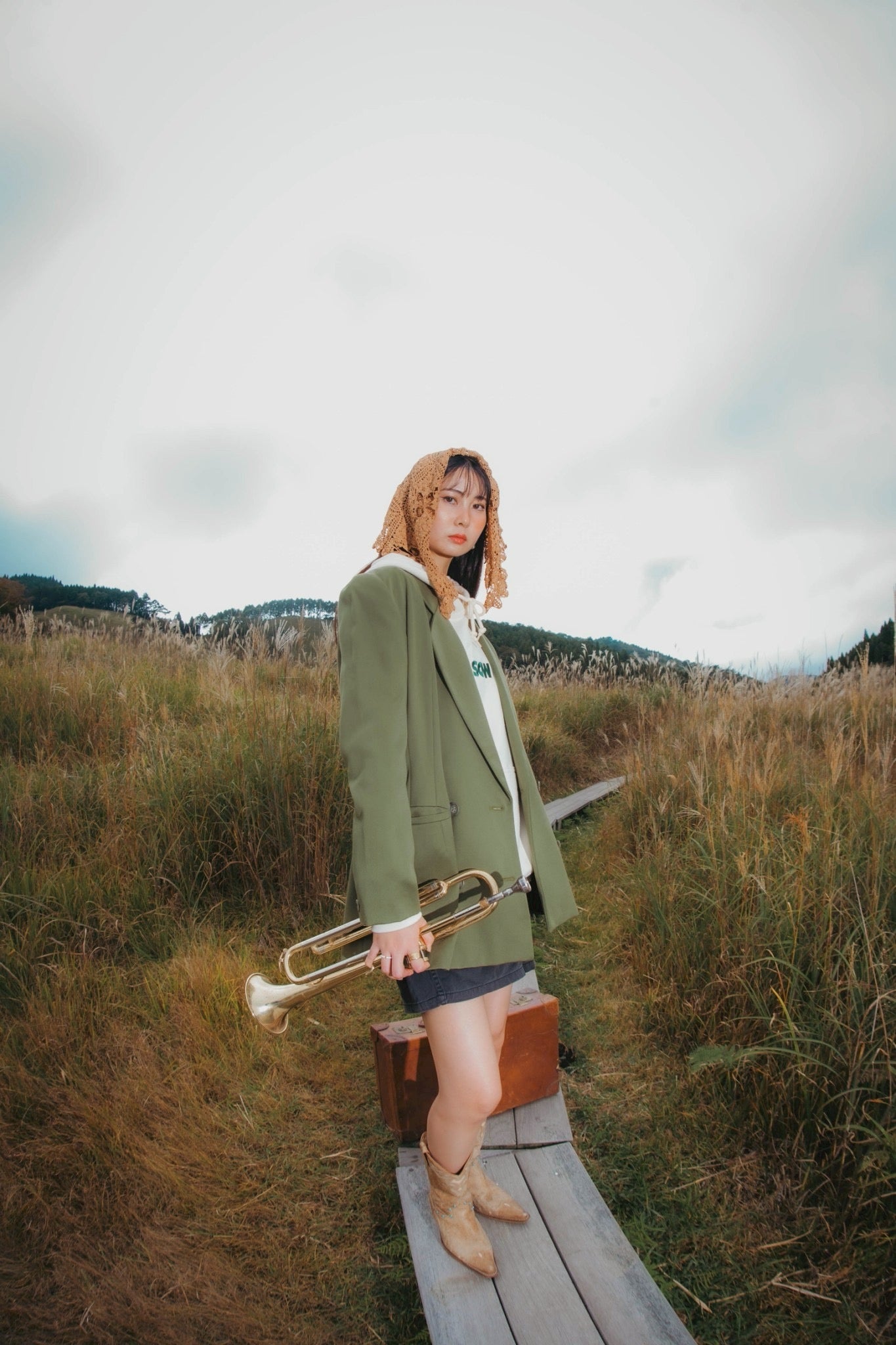 LOGO  HOODIE【NATURAL】