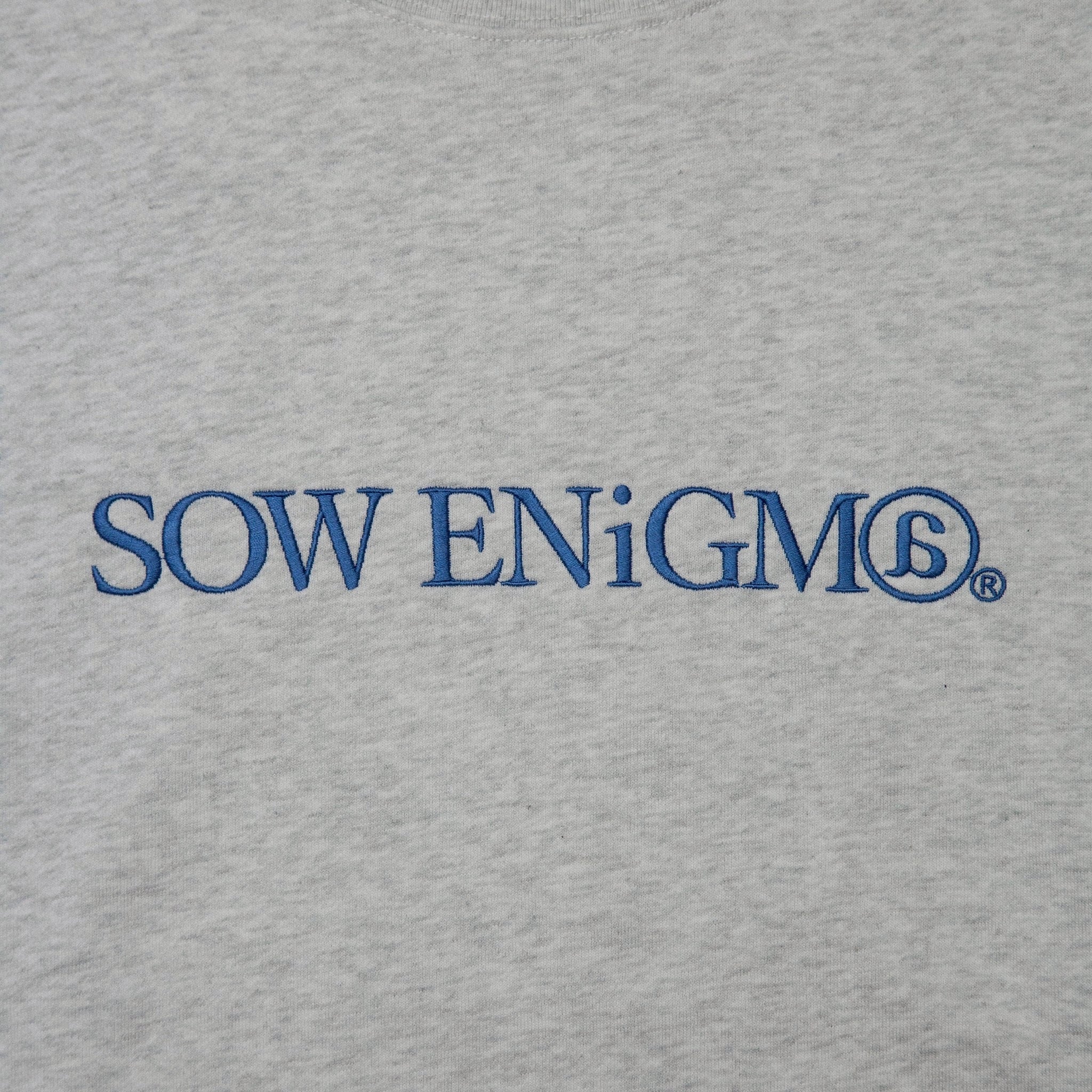 LOGO CREWNECK【ASH】