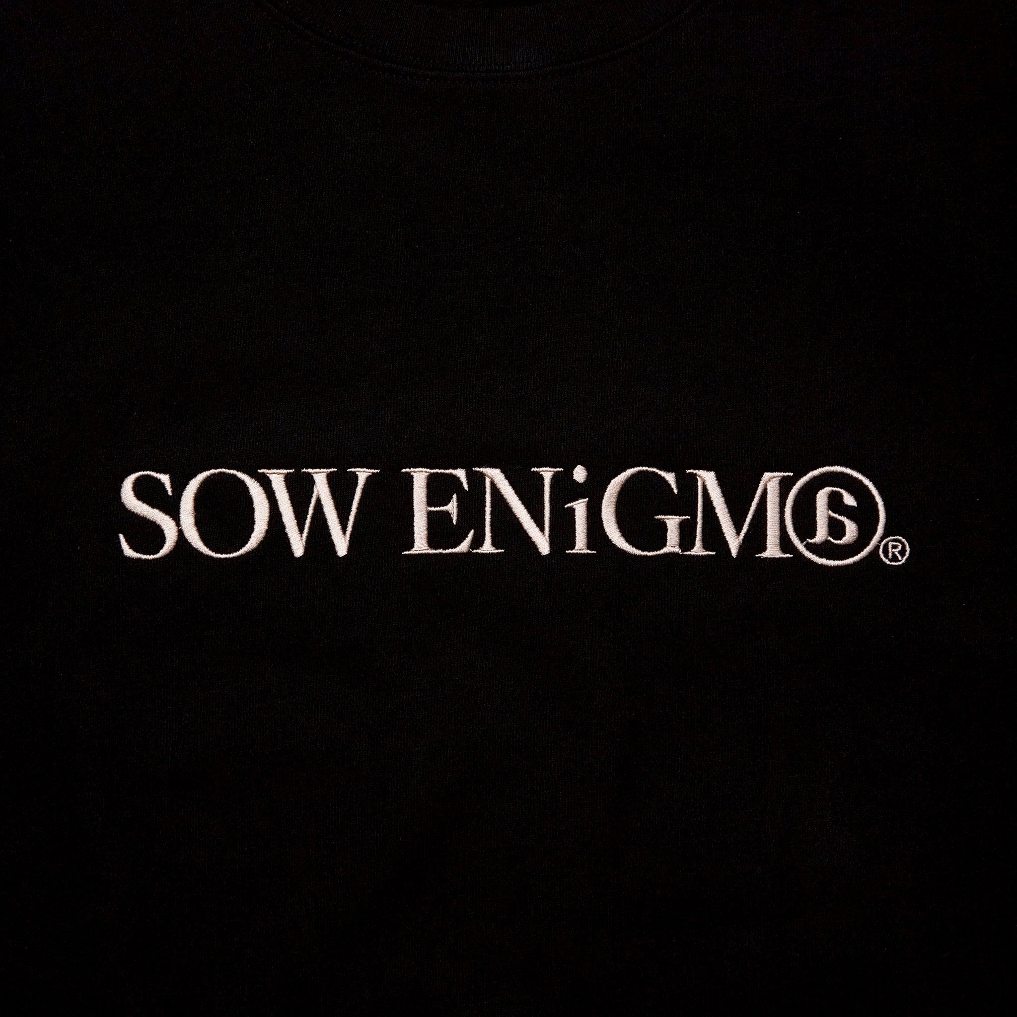 LOGO CREWNECK【BLACK】