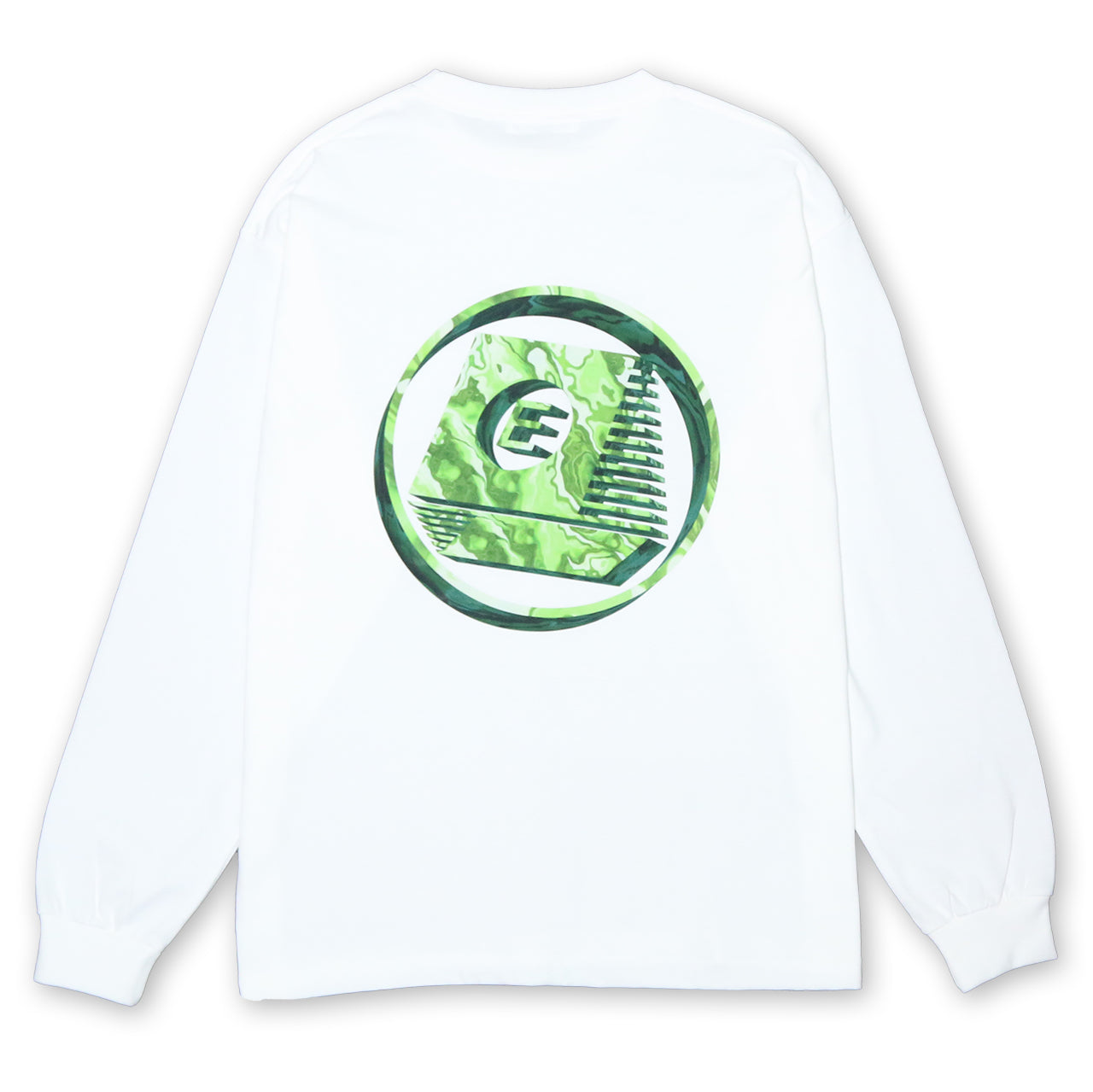 SE@ MARBLE LOGO L/S【WHITE】