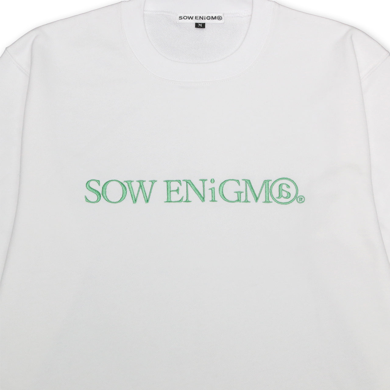 LOGO CREWNECK【WHITE】