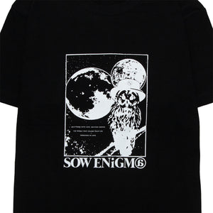 OWL OF MINERVA TEE【BLACK】