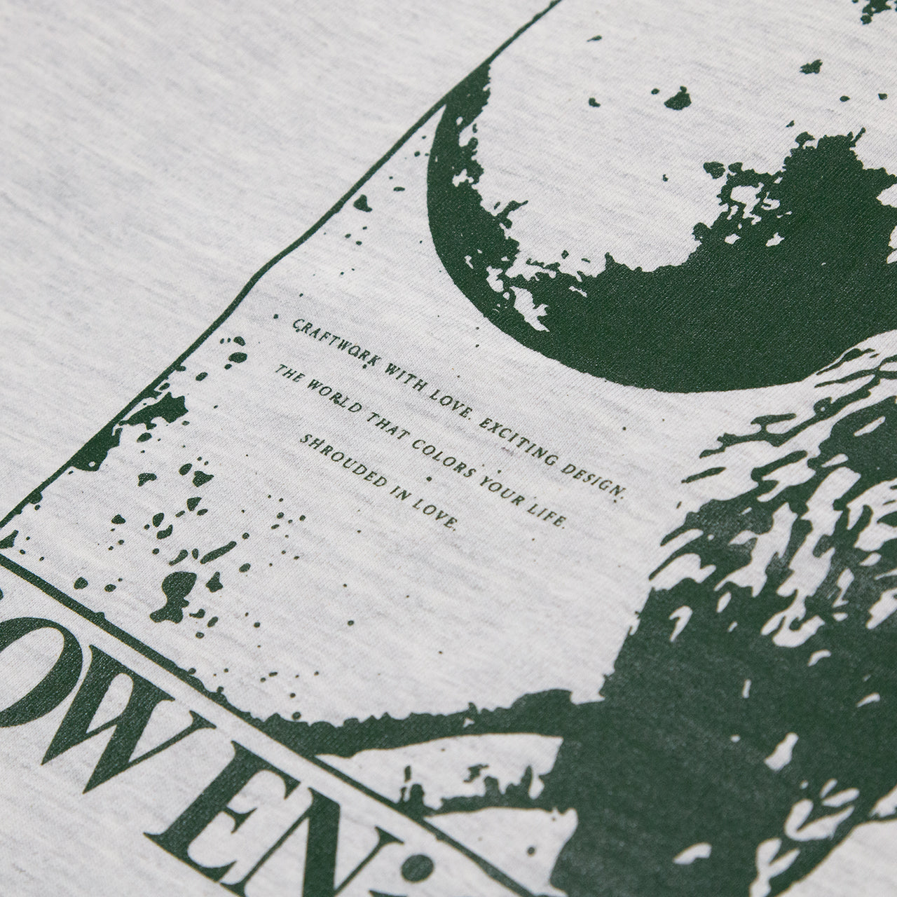 OWL OF MINERVA TEE【ASH】