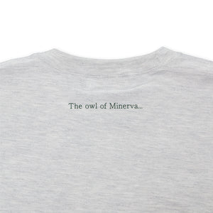 OWL OF MINERVA TEE【ASH】