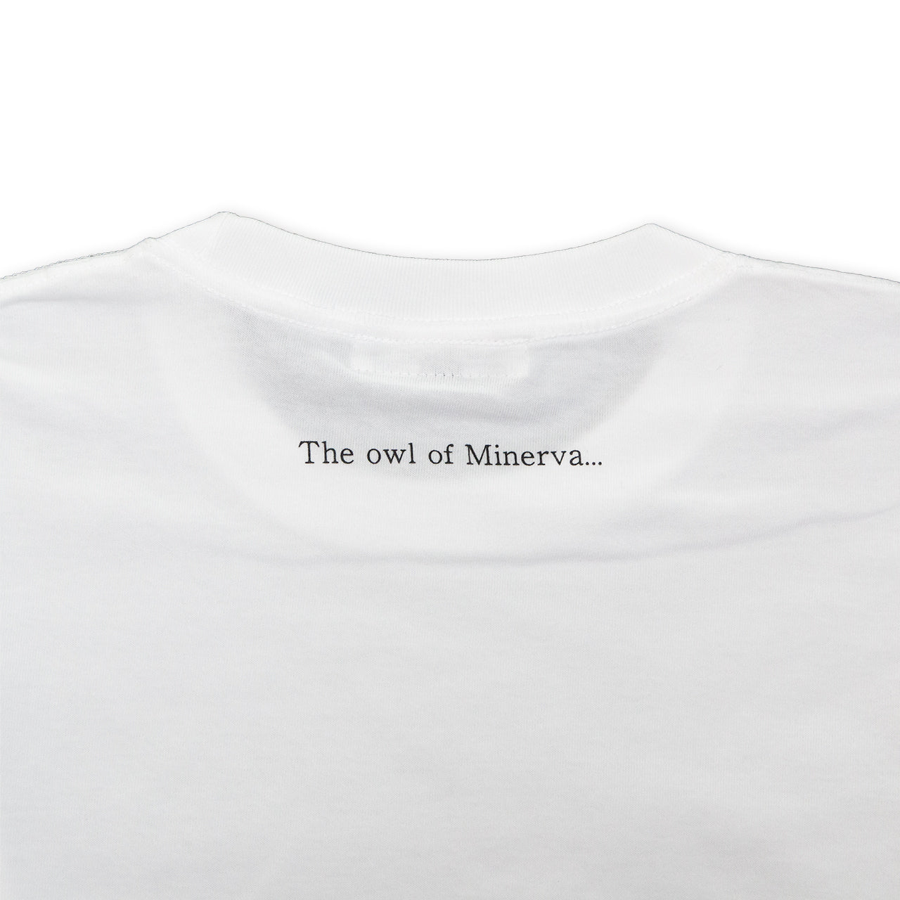 OWL OF MINERVA TEE【WHITE】