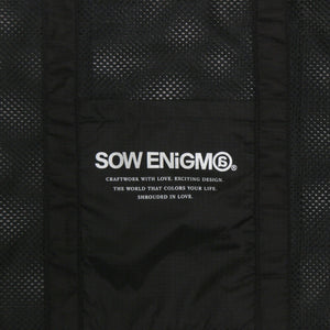 SOW ENiGM@ NYLON MESH BAG [BLACK]