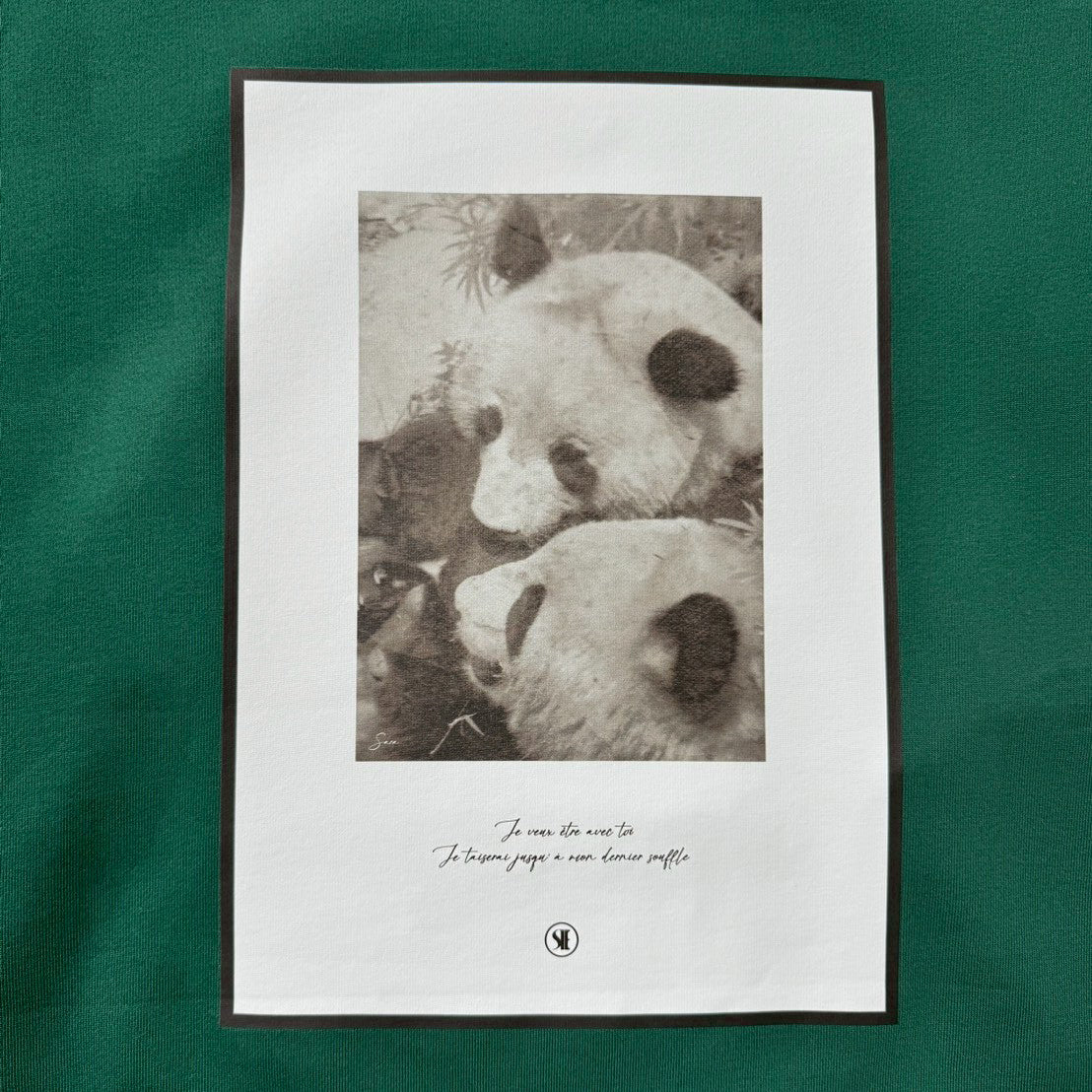 GIFT OF LOVE CREWNECK【GREEN】