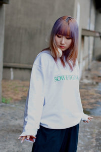 LOGO CREWNECK【WHITE】