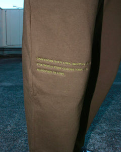 SE SWEAT PANTS [OLIVE]