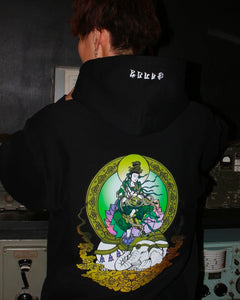 Fugen Bodhisattva HOODIE [BLACK]