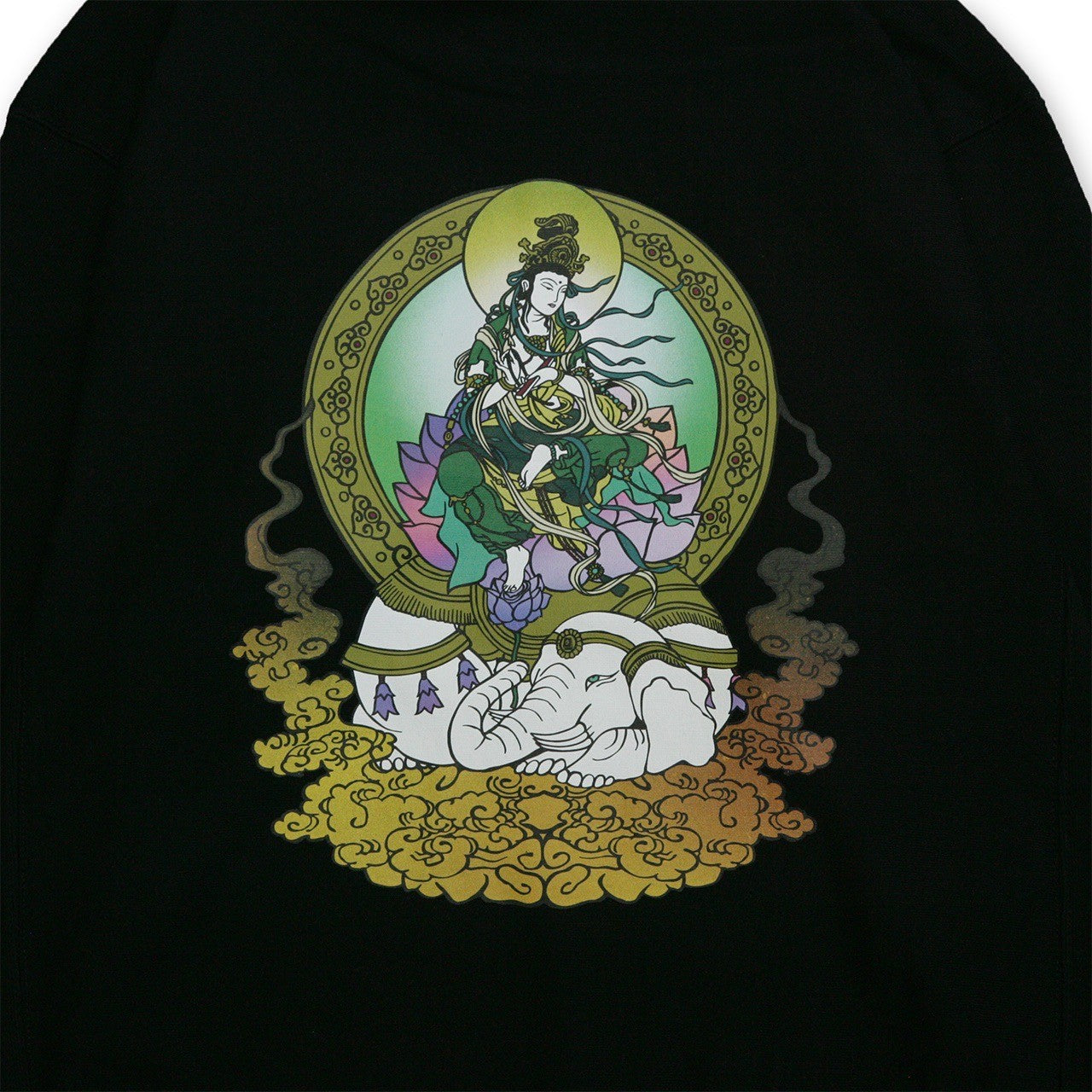 Fugen Bodhisattva HOODIE [BLACK]