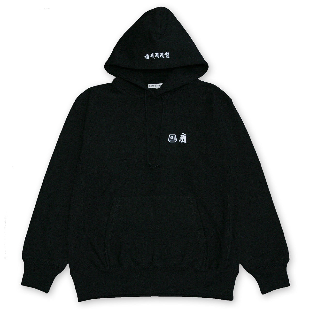 Fugen Bodhisattva HOODIE [BLACK]