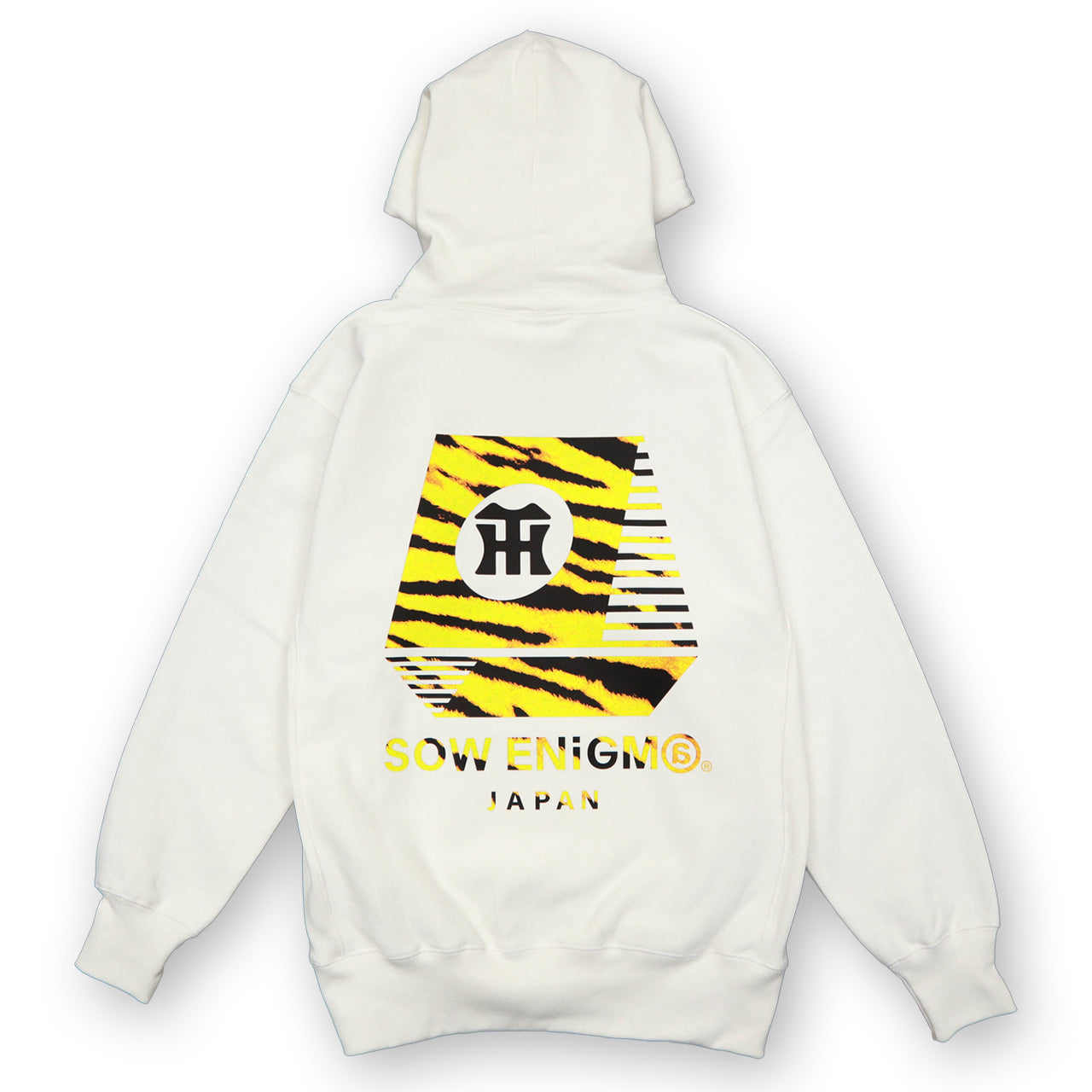 Tigers×SE@ LOGO HOODIE【WHITE】