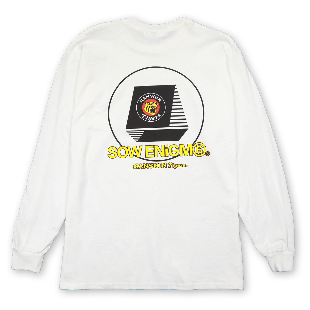 Tigers×SE@ LOGO L/S【WHITE】