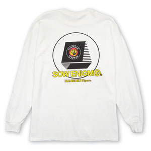 Tigers×SE@ LOGO L/S [白色]