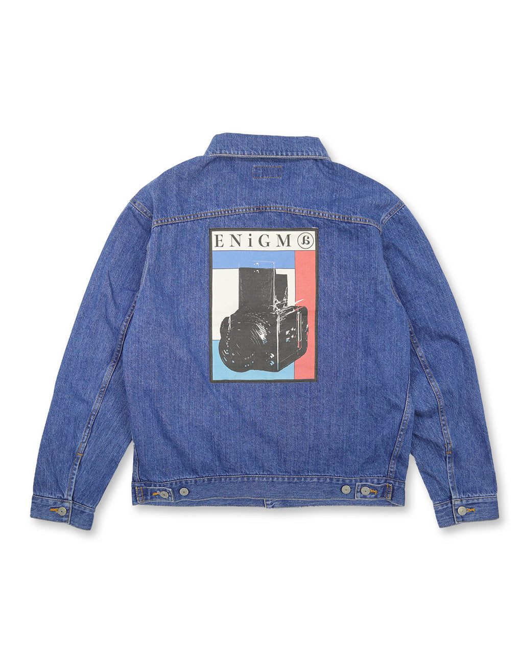 FILM CAMERA JEANS JACKET [2 COLOR]