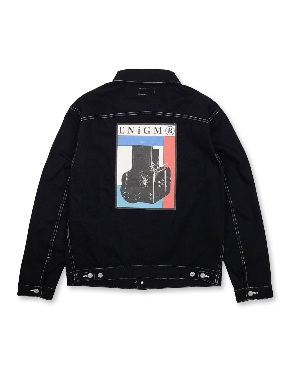 FILM CAMERA JEANS JACKET [2 COLOR]