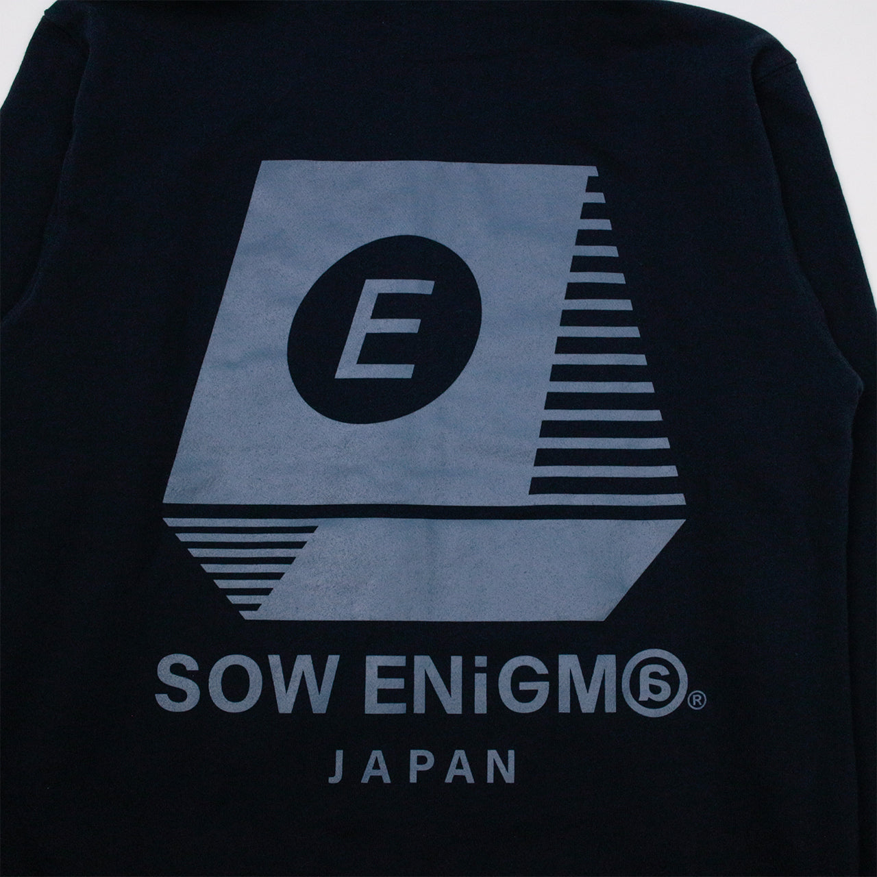 SE@ ZIP HOODIE　LOGO　NAVY紺