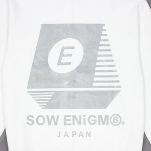 SE@ ZIP HOODIE　LOGO　WHITE　白